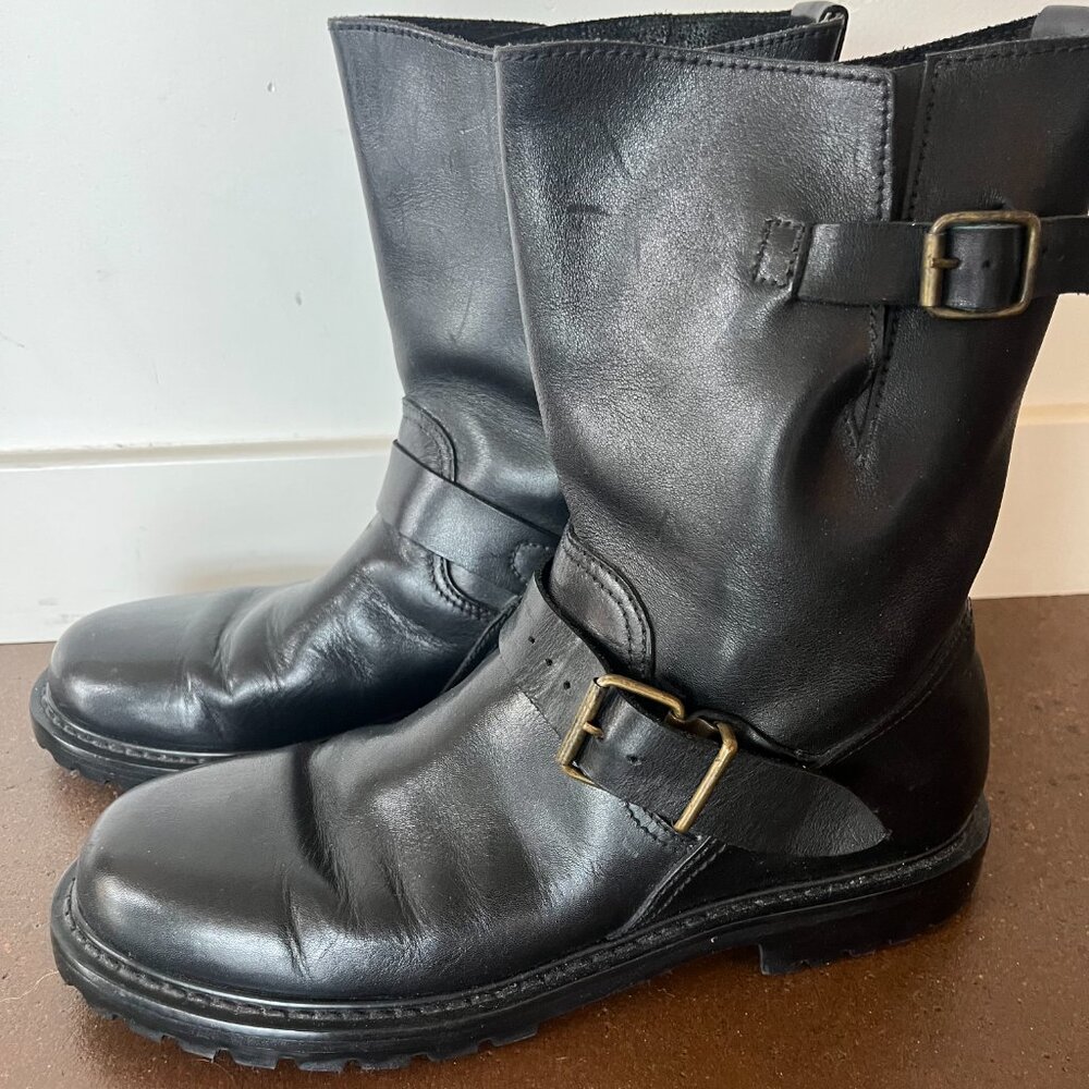 Vintage Men's Size 9.5D Ralph Lauren Country Authentic Dry Goods Moto Boots